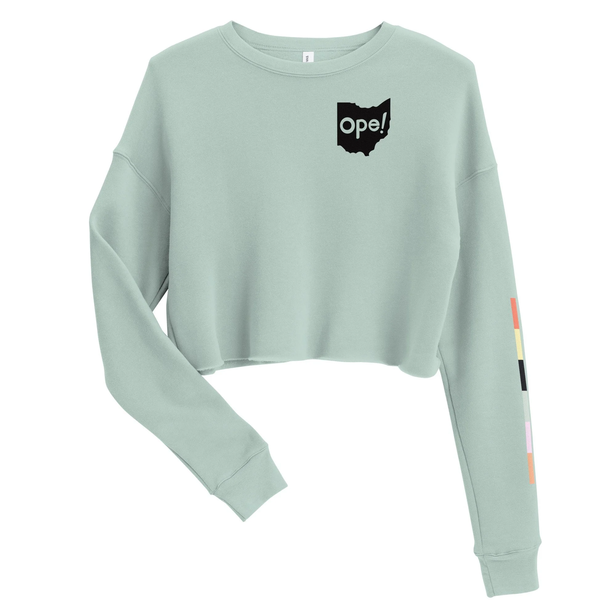 Ope! - Crop Sweatshirt — io_assembly & fam